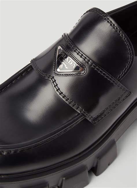 second hand prada loafers